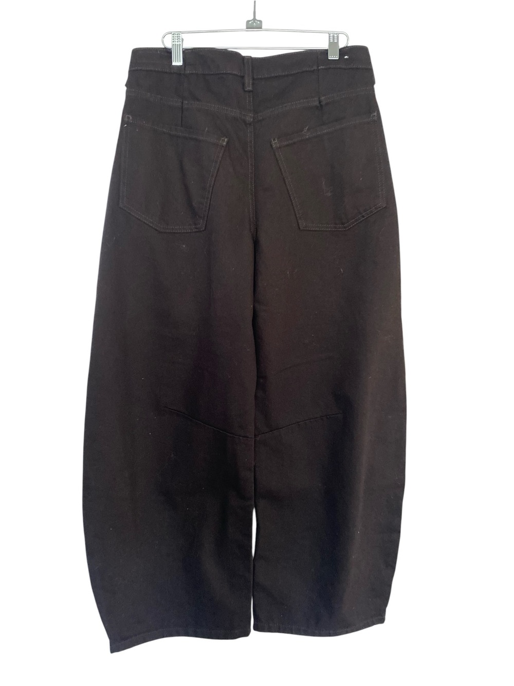ZARA Brown Denim Jeans - Picture 2 of 6